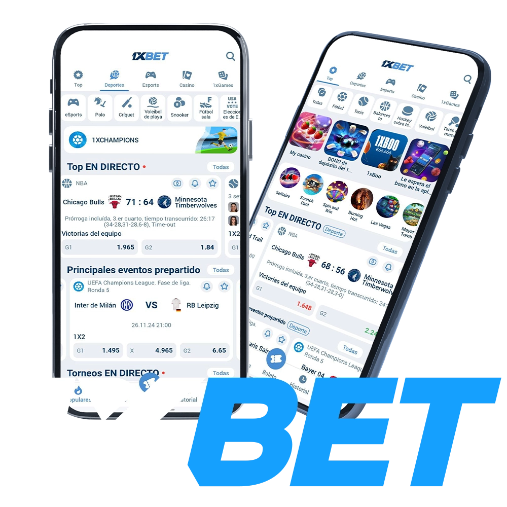 Dịch vụ Mobile và ứng dụng 1Xbet